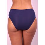 Kit 3 Calcinhas Marinho Vermelho Rose em Microfibra - DIVERSOS