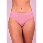 Kit 3 Calcinhas Marinho Vermelho Rose em Microfibra - DIVERSOS