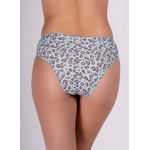 Kit 3 Calcinhas Onça Coração Rosa Cast Exclusivo em Microfibra Leve - ESTAMPADA