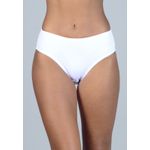 Kit 3 Calcinhas Onça Rosada, Rosê e Branco em Microfibra - ESTAMPADA