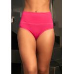 Kit 3 Calcinhas Frelith Cós Alto Arco Íris Verde e Pink - ESTAMPADA