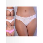 Kit 3 Fios Poá Color Branco Pink Exclusivo em Microfibra Leve - ESTAMPADA