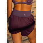 Short Fitness Beach Frelith - ROXO ESCURO