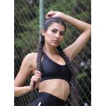 Top Fitness Frelith Max Power Liso em Microfibra - PRETO