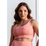 Top Fitness Costura Trançada Frelith - ROSE