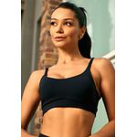 Top Fitness Frelith Básico - PRETO