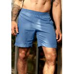 Bermuda Fitness Masculina Frelith Tactel - AZUL