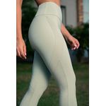 Legging Fitness Lisa com Recorte Trabalhado Frelith - VERDE CLARO