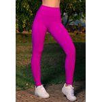 Legging Fitness Lisa com Recorte Trabalhado Frelith - FÚCSIA