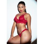 Conjunto Frelith Princess Renda - VERMELHO