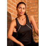 Regata Fitness Esmeralda Frelith - PRETO