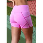 Short Fitness Costura Trançada Frelith - ROSA