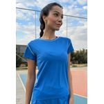 T-shirt Fitness Frelith New Trip - AZUL