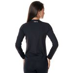 Blusa de Proteção UV Frelith Feminina Dinamic - PRETO