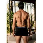 Boxer Frelith Sem Costura com Cós Personalizado - PRETO