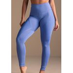 Legging Fitness Frelith Fosco Brilho - AZUL