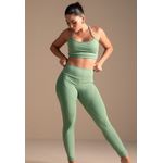 Legging Fitness Frelith Fosco Brilho - VERDE