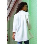 Saída Chemise Lisa Frelith Tec Jalapão - OFF WHITE