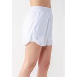 Short Fitness Frelith Tactel 2 em 1 - BRANCO