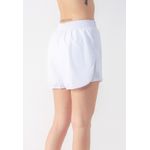 Short Fitness Frelith Tactel 2 em 1 - BRANCO