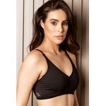 Sutiã Decote V Basico Frelith - PRETO