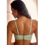 Sutiã Frelith Top Franzido Canelado - VERDE CLARO