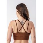 Top Alana Frelith - MARROM