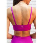 Top Fitness Frelith com Recortes - FÚCSIA