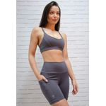 Top Fitness Frelith com Recortes - GRAFITE