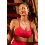 Top Fitness Frelith Faixa Costura Trançada - PINK