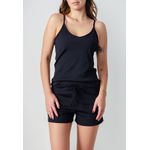 Pijama Verão Valentina Frelith - PRETO