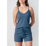 Pijama Verão Valentina Frelith - CINZA AZULADO