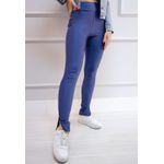 Calça Frelith Alta Zíper Slim Prada - AZUL