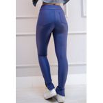 Calça Frelith Alta Zíper Slim Prada - AZUL