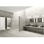 Porcelanato Chicago Grigio AC 83X83 CX2.10M² 3PÇ BIANCOGRES