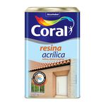 Resina Acrilica Coral 18LT Base Solvente 