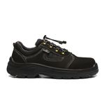 TENIS PRETO AMARRAR NOBUCK BICO COMPOSITE PU BIDENSIDADE
