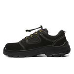 TENIS PRETO AMARRAR NOBUCK BICO COMPOSITE PU BIDENSIDADE