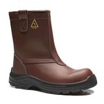 BOTA TUCSON MARROM F.TOTAL MICROFIBRA BICO COMPOSITE PU BIDENSIDADE (PRP)