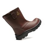 BOTA TUCSON MARROM F.TOTAL MICROFIBRA BICO COMPOSITE PU BIDENSIDADE (PRP)