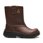 BOTA TUCSON MARROM F.TOTAL MICROFIBRA BICO COMPOSITE PU BIDENSIDADE (PRP)
