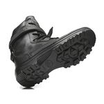 BOTA THUNDER PRETA AMARRAR COURO FLOR COURACA SOLA BORRACHA