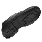SAPATO PRETO AMARRAR COURO BICO ACO PU BIDENSIDADE