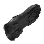 SAPATO PRETO ELASTICO COURO BICO PLASTICO PU BIDENSIDADE