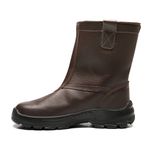 BOTA TUCSON MARROM F.TOTAL COURO BICO PLASTICO PU BIDENSIDADE