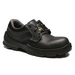 SAPATO PRETO AMARRAR MICROFIBRA BICO COMPOSITE PU BIDENSIDADE (ELET.)