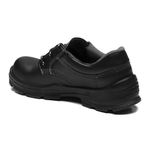 SAPATO PRETO AMARRAR MICROFIBRA BICO COMPOSITE PU BIDENSIDADE (ELET.)