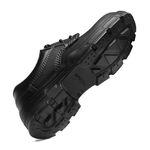 SAPATO PRETO AMARRAR MICROFIBRA BICO COMPOSITE PU BIDENSIDADE (ELET.)