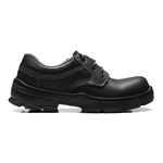 SAPATO PRETO AMARRAR MICROFIBRA BICO COMPOSITE PU BIDENSIDADE (ELET.)