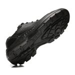 TENIS PRETO AMARRAR COURO FLOR BICO PLASTICO PU BIDENSIDADE
